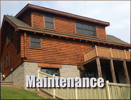  Sharpsburg, North Carolina Log Home Maintenance